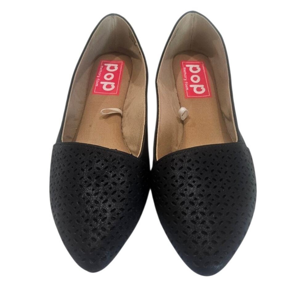 Jellypop Black Women's Flats SZ. 6.5
